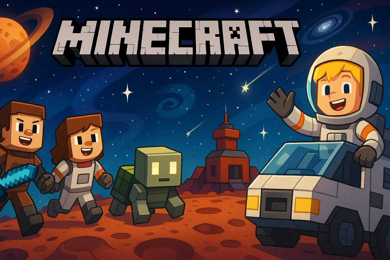 Minecraft 星際冒險：探索宇宙奧秘